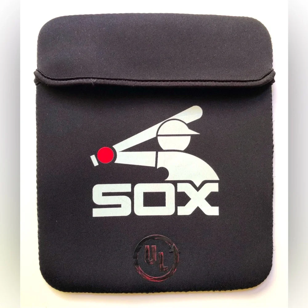 Chicago White Sox Tablet Sleeve Universal iPad UL Black 1983 Batterman Logo MLB